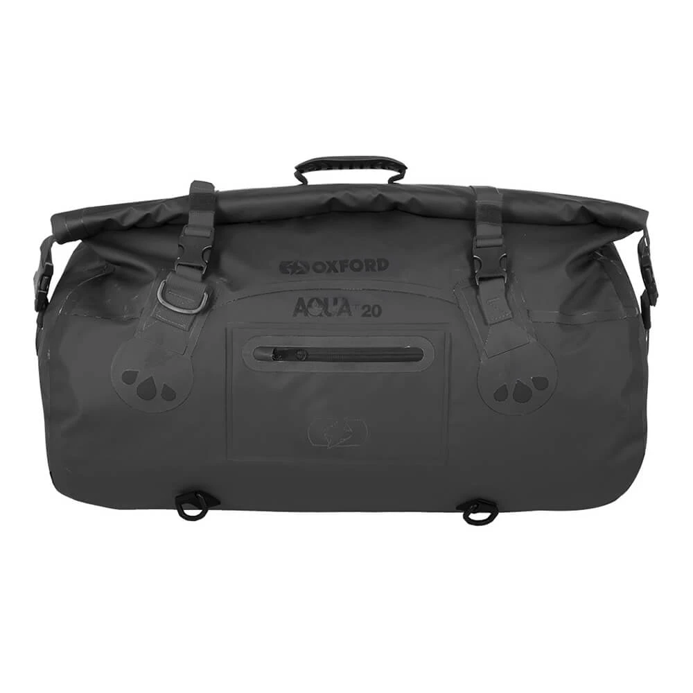 Велосипедная сумка Oxford Aqua T-20 черная - фото 2
