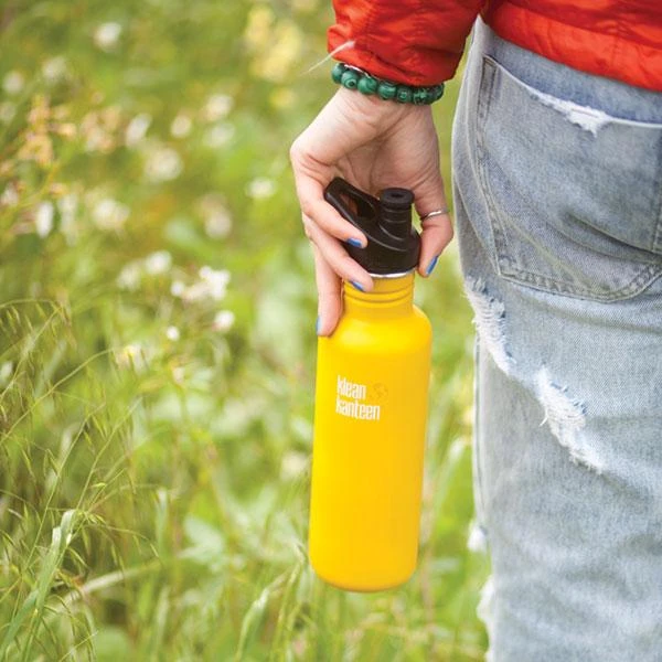 Бутылка Klean Kanteen Classic 800 мл Lemon Curry - фото 2