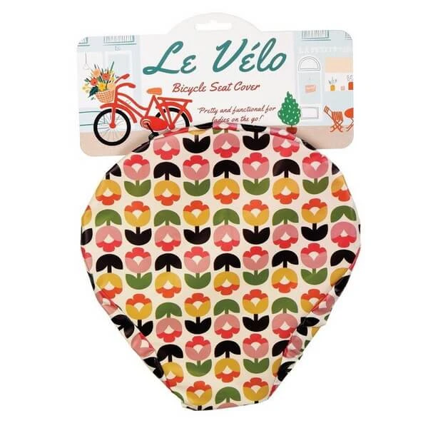 Непромокаемый чехол на седло Цветочки - фото 2