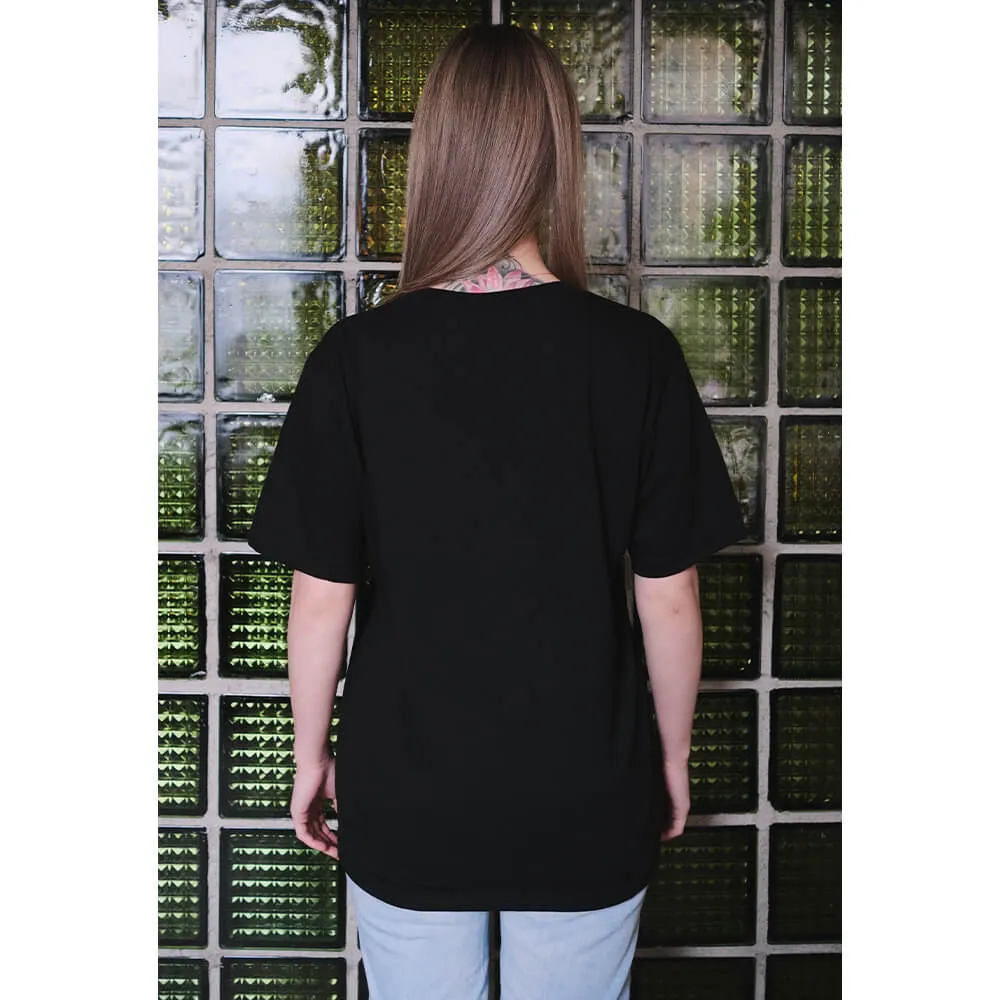 Футболка it's my!bike черная с велосипедом - фото 3