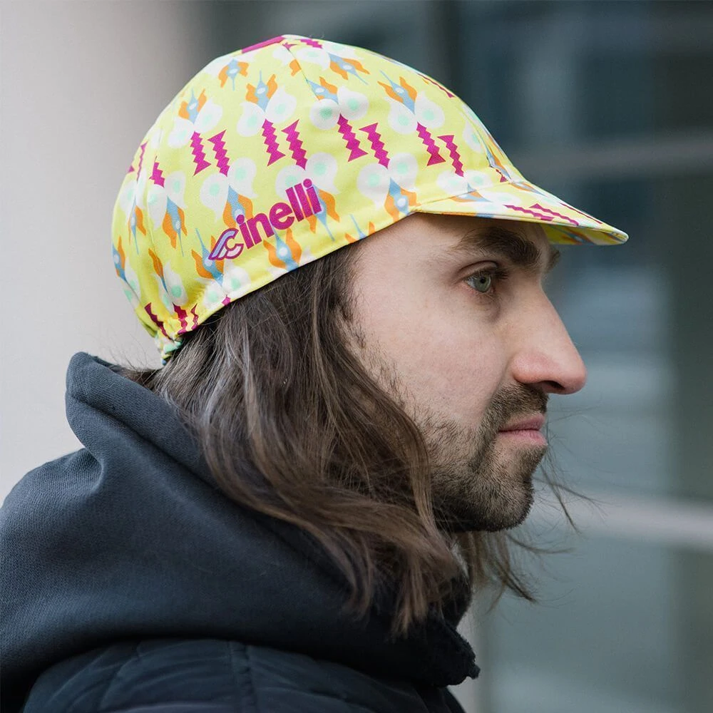 Велокепка Cinelli Baby Alien Fulvia Mendini / Желтый - фото 3