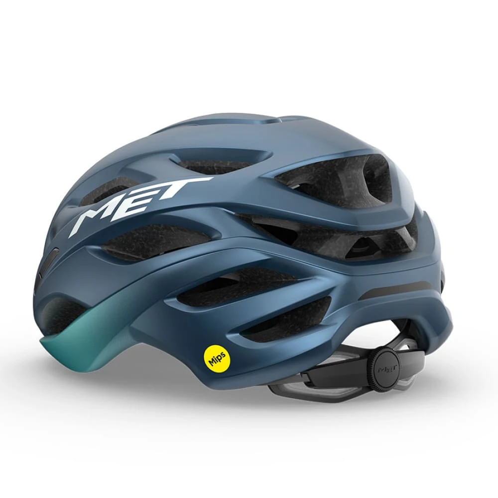 Велошлем MET Estro MIPS Navy/Teal S - фото 6