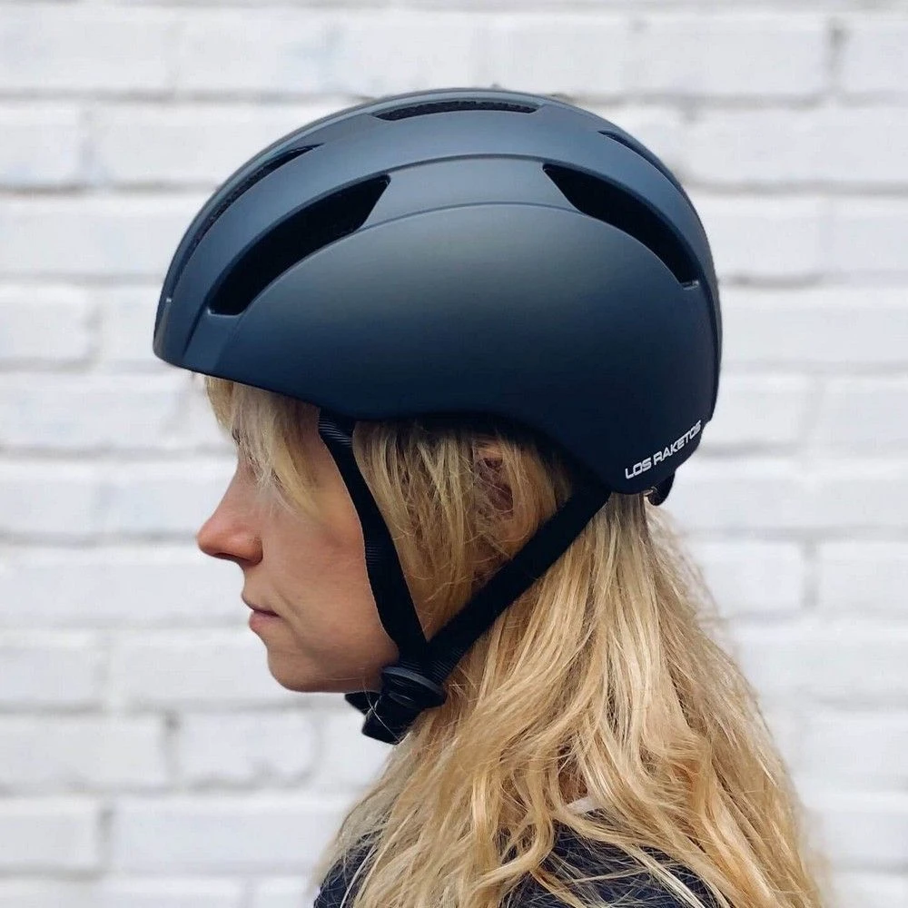 Велосипедный шлем Los Raketos DECO Matt Coal - фото 8