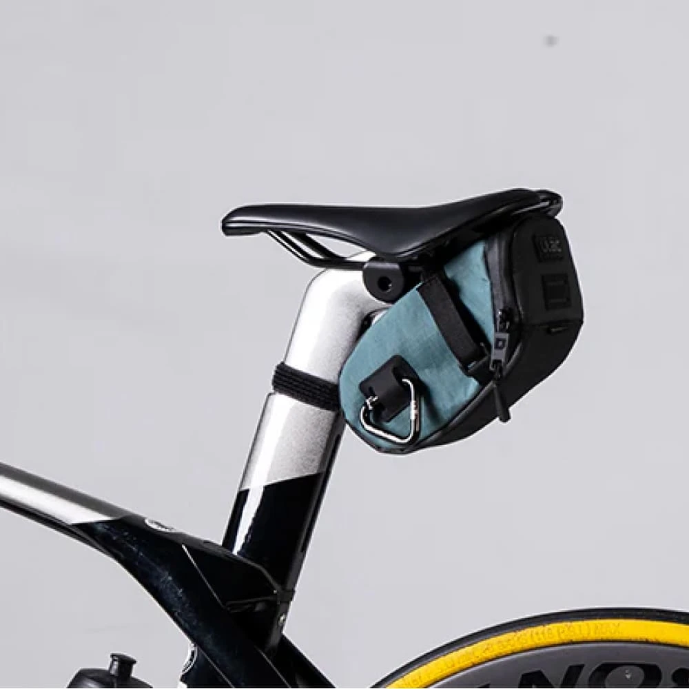 Велосипедная сумка под седло ULAC Radtail Max (1.3L) серая - фото 2