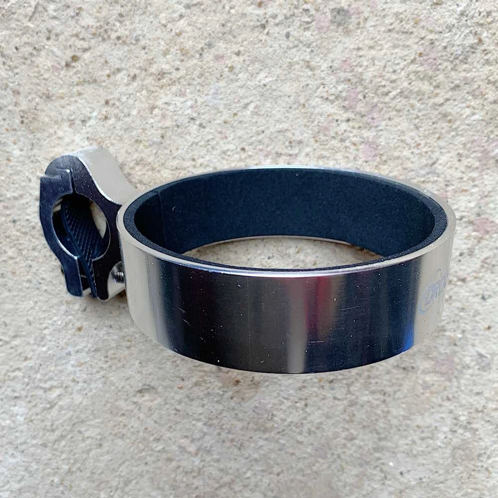 Капхолдер на руль серебряный - фото 7