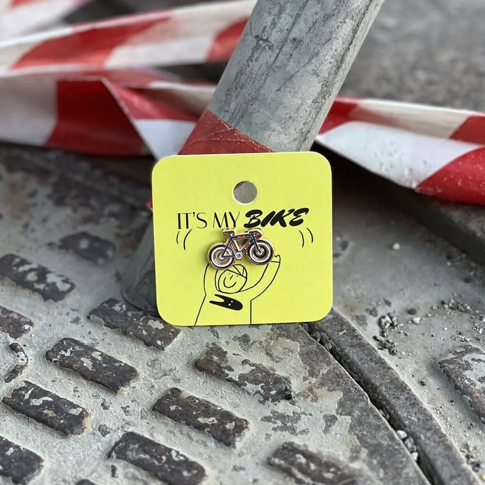 Значок it's my!bike Велосипед синий - фото 2