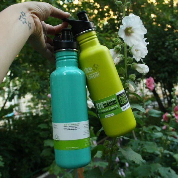 Бутылка Klean Kanteen Classic 800 мл Tidal Pool - фото 2