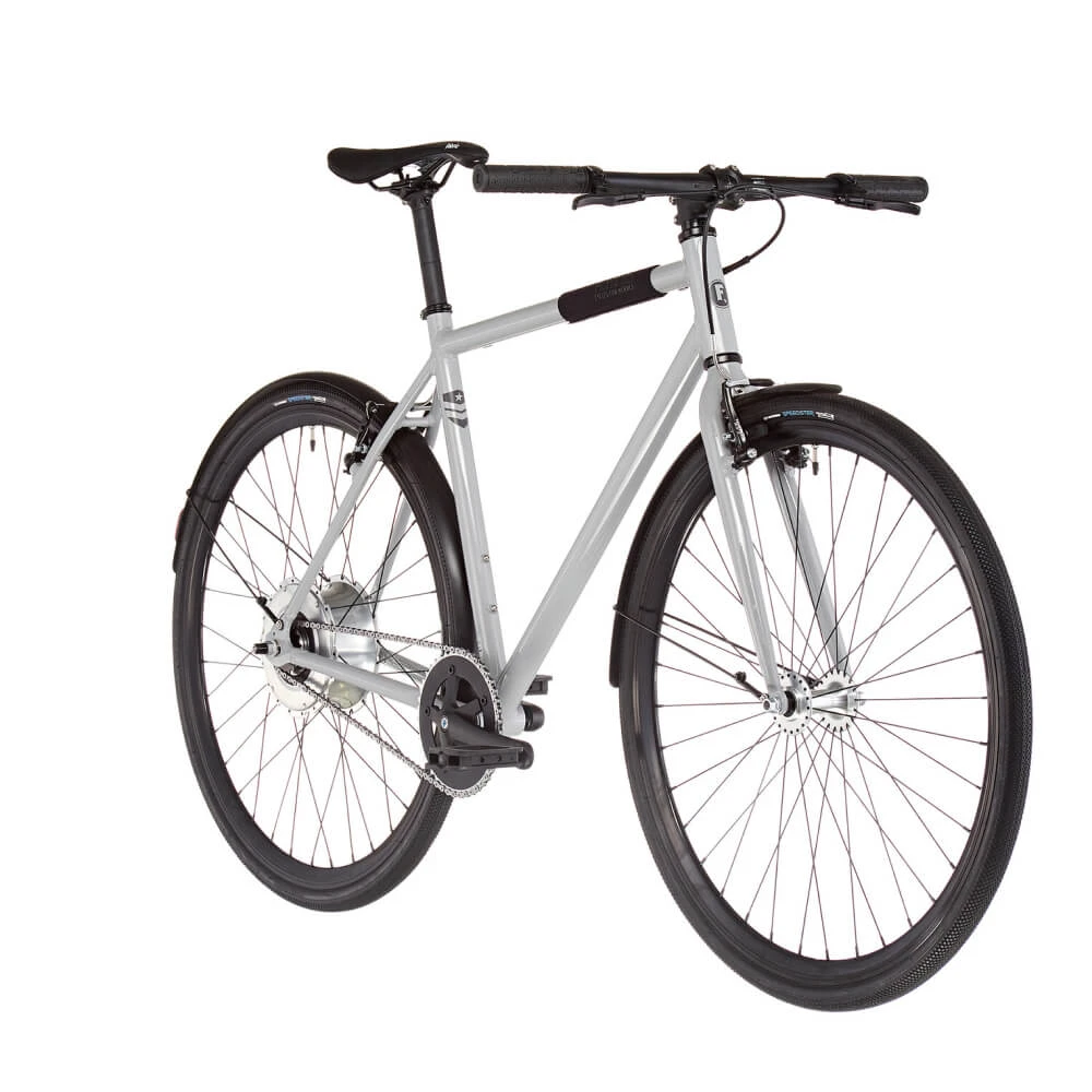 Электровелосипед Fixie Inc. Backspin Zehus «All in One» Серый 55  - фото 2