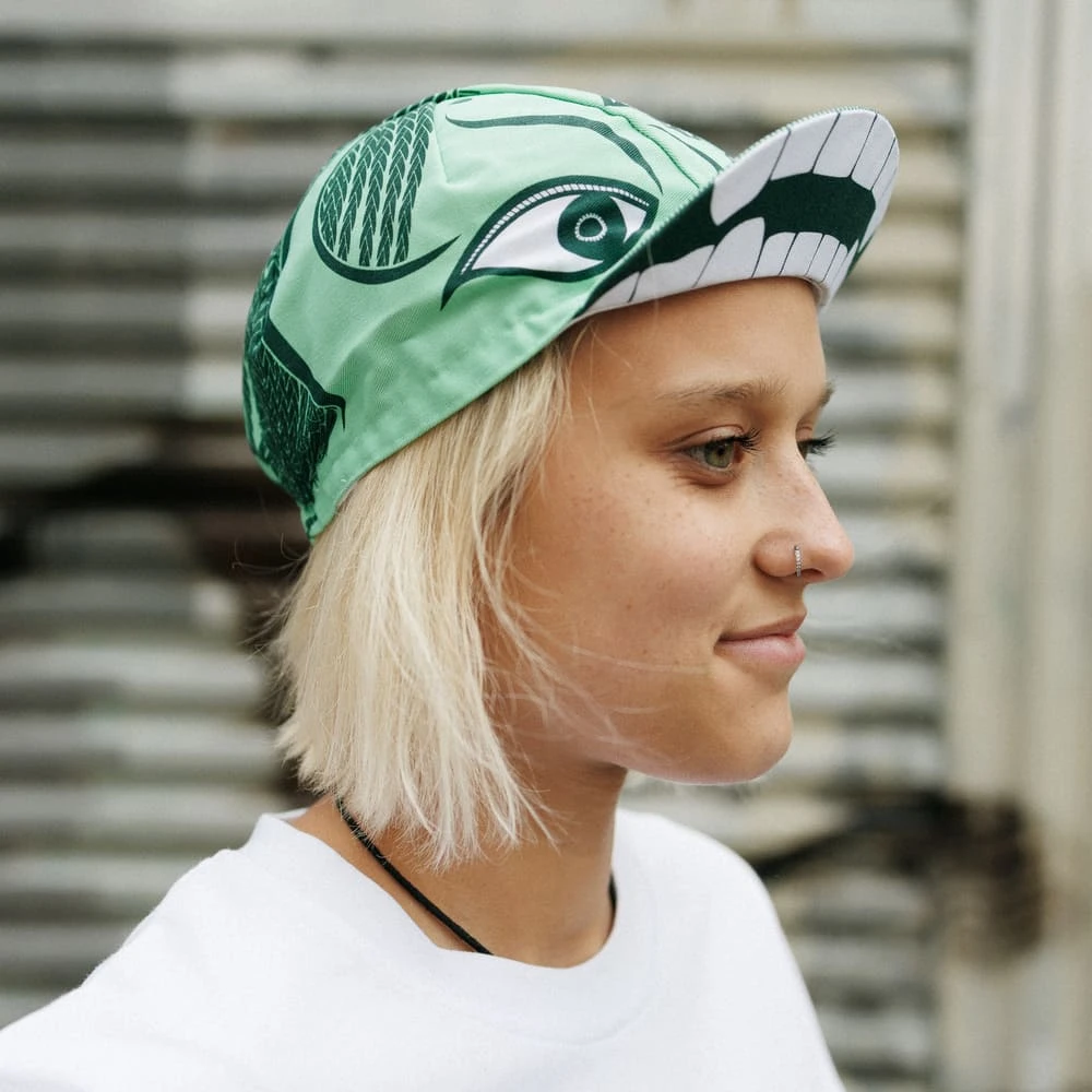 Велосипедная кепка Belldorado Green Demon - фото 1