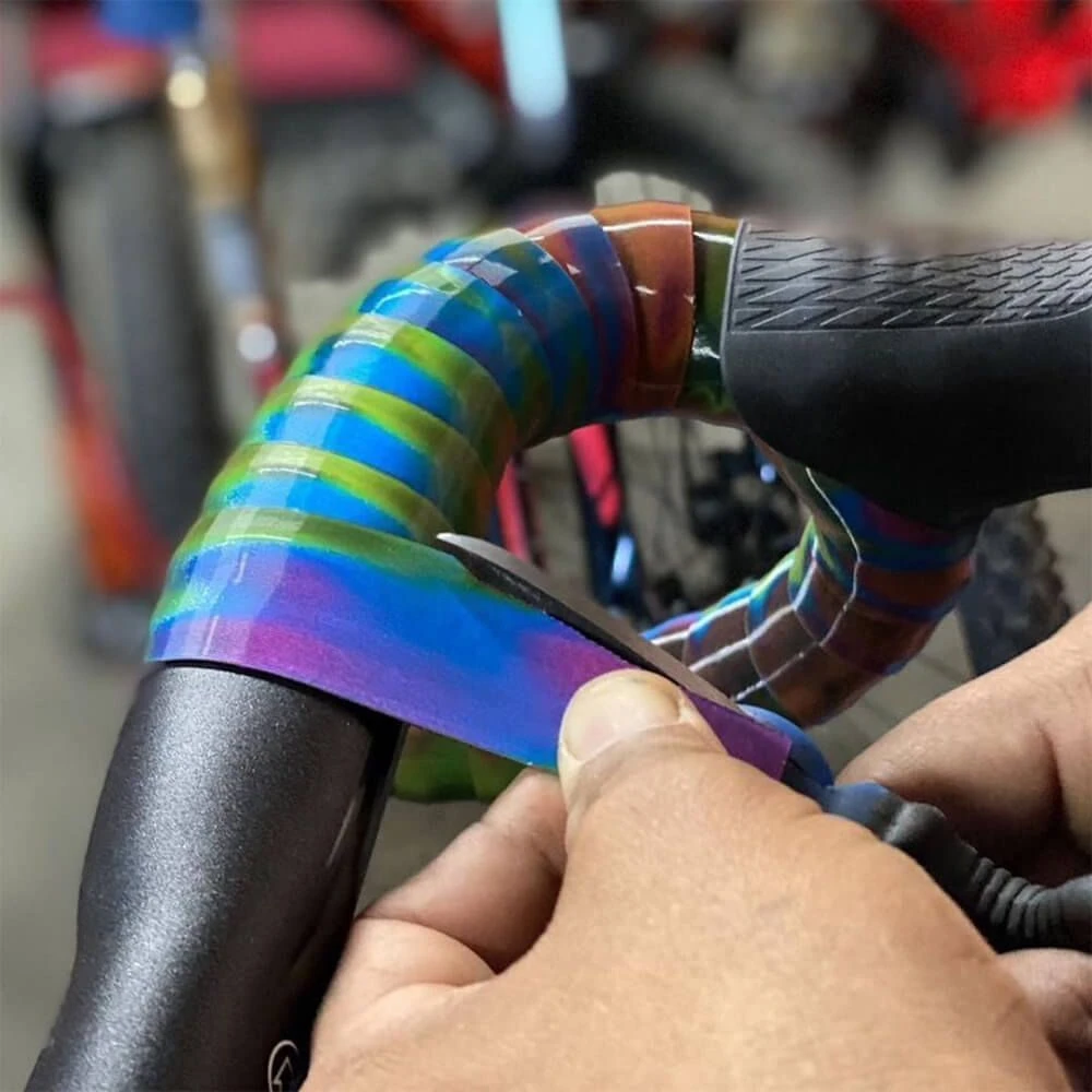 Обмотка руля Ciclovation Halo Touch Rainbow - фото 5