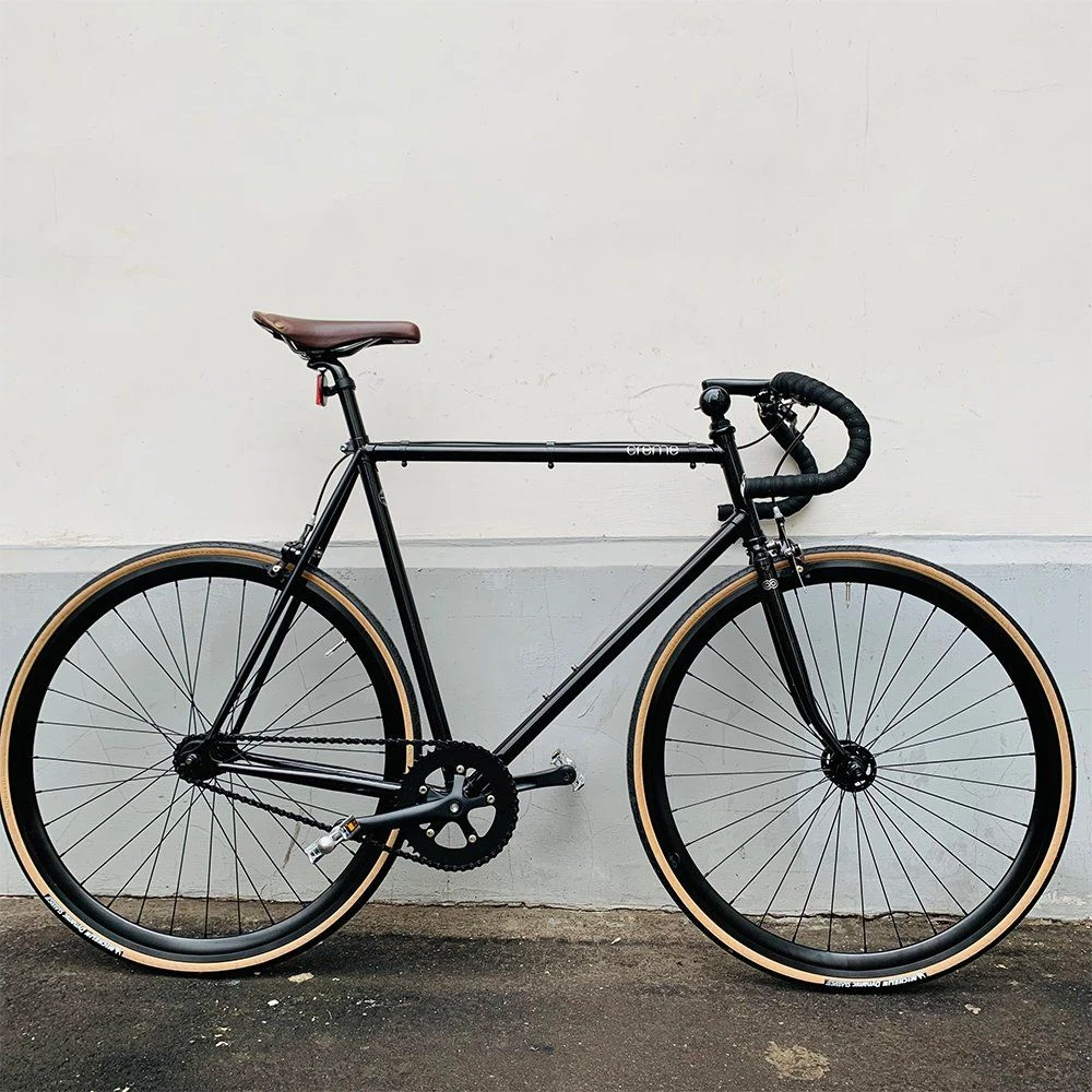 Велосипед CREME VINYL SOLO / JET BLACK (single speed) L - фото 6