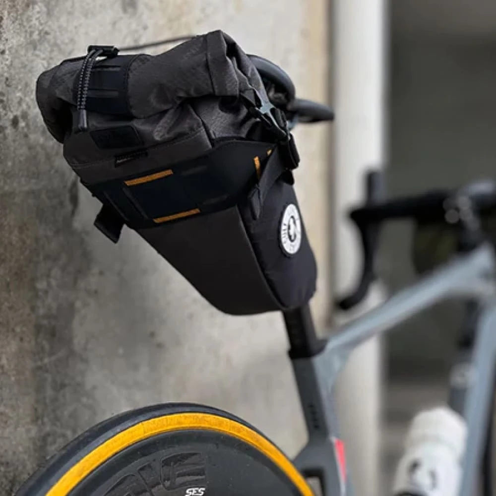 Велосипедная сумка под седло ULAC Radtail GT (5.8L) черная - фото 7