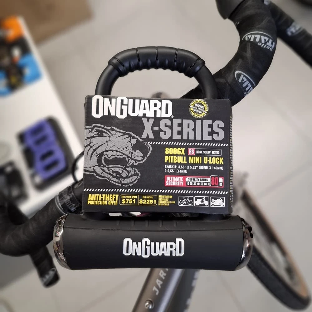 Велозамок OnGuard Pitbull Mini 90 x 140 x 14 мм - фото 1