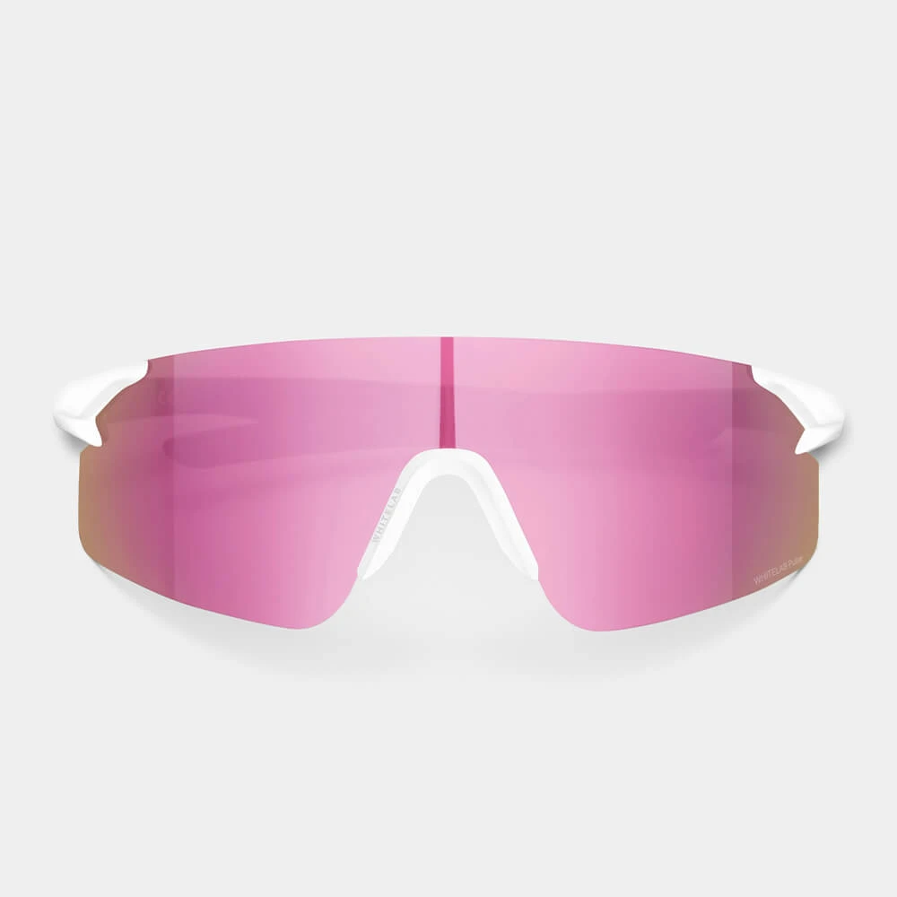 Солнцезащитные очки WhiteLab Visor Белый / Роза - фото 2