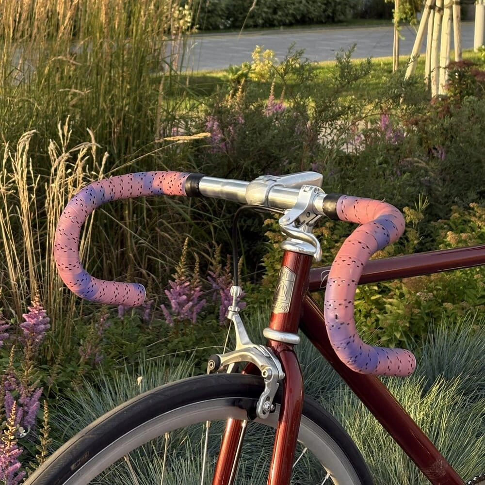Обмотка BLB Supreme Pro Reflective Bar Tape 2 Tone Red-Blue - фото 1