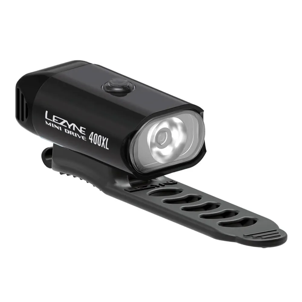 Фонарь передний Lezyne Mini Drive 400XL Black - фото 4
