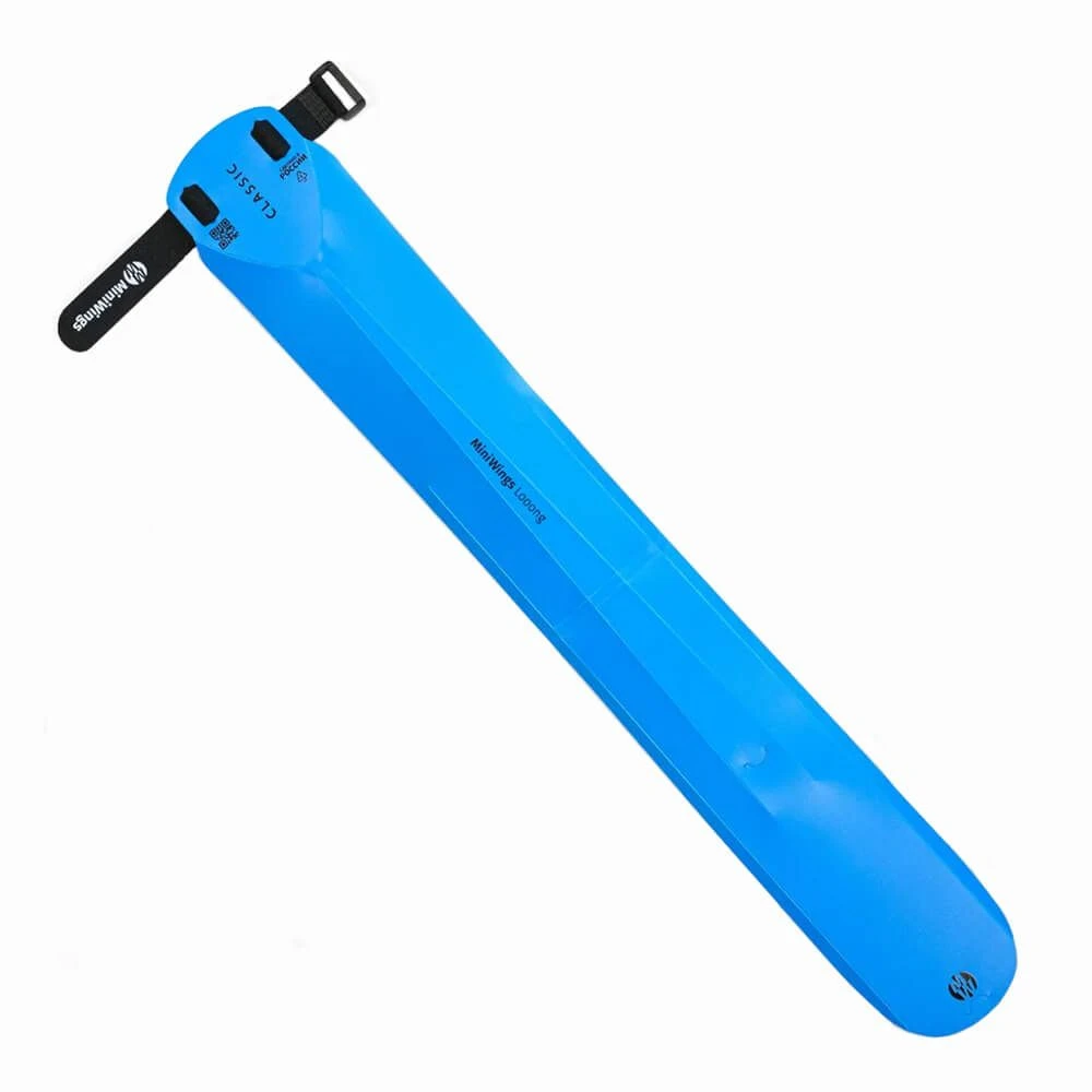 Складное велосипедное крыло Mini Wings Looong голубое - фото 1