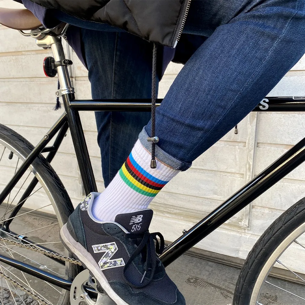 Носки it's my!bike Cycling Rainbow White 40-46 - фото 3