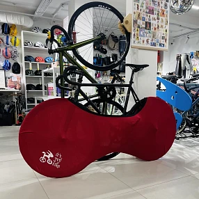 Велоносок (велочехол) it's my!bike малиновый