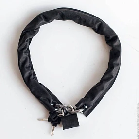 Замок-цепь для велосипеда Тигрь (разные цвета)