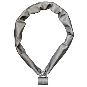 Замок-цепь для велосипеда Тигрь светоотражающая