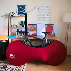 Велоносок (велочехол) it's my!bike малиновый