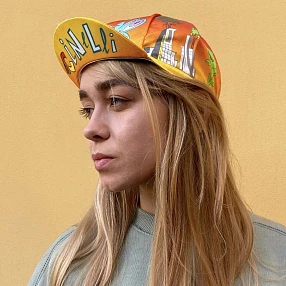 Велокепка Cinelli Hope-Massimo Giacon / Мультицвет