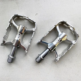 Педали Brick Lane Bikes City Classic Pedal - Polish Silver