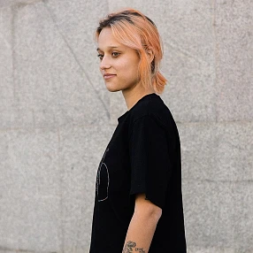 Футболка it's my!bike с вышивкой цветной велосипед