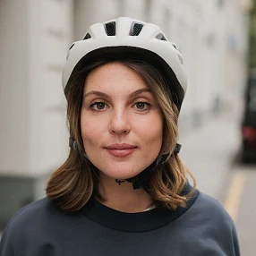 Велошлем MET Crossover White OS