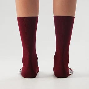 Носки KINEMATIKA Wine бордовые 39-42