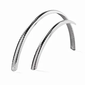 Крылья Creme Aloy Hammered SIlver 28'' - 45 мм