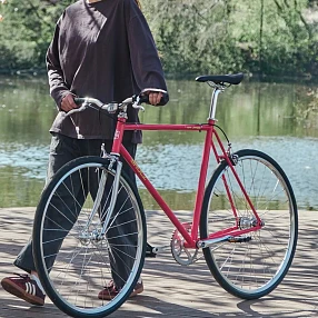 Велосипед Shulz I Am Single L Розовый неон