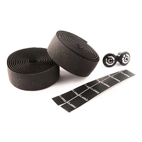 Обмотка корковая на руль CLARKS черная