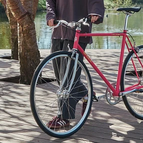 Велосипед Shulz I Am Single L Розовый неон