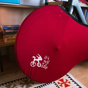 Велоносок (велочехол) it's my!bike малиновый