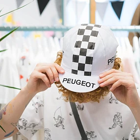 Пятипанельная велосипедная кепка PEUGEOT