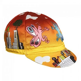 Велокепка Cinelli Hope-Massimo Giacon / Мультицвет