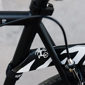 Складное велосипедное крыло it's my!bike Зебра