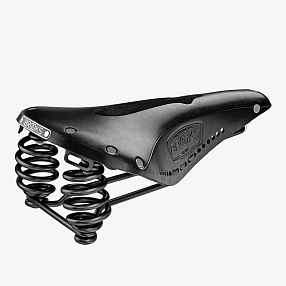 Седло Brooks FLYER CARVED Black