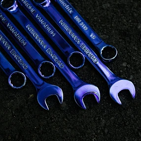 Ключ на 15 синий хром