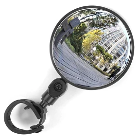 Зеркало круглое с силиконовым креплением на руль Vinca JY 17