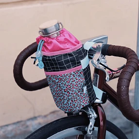 Фидбег it’s my!bike Леопард розовый