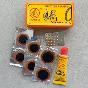 Набор заплаток для камеры велосипеда малый