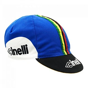 Велокепка Cinelli Bassano 85 / Синий-белый