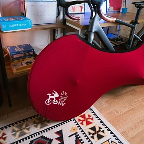 Велоносок (велочехол) it's my!bike малиновый