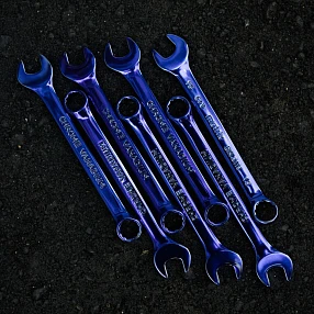 Ключ на 15 синий хром