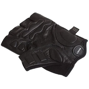 Велосипедные перчатки Brick Lane Bikes кожаные черные (разные размеры)