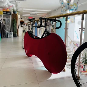 Велоносок (велочехол) it's my!bike малиновый