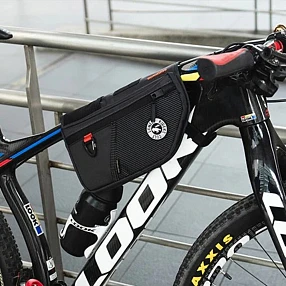Сумка на раму ULAC GELANDE VERVE (2.0L) Top Tube Pannier Bag Noir